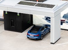 Audi charging hub in Zürich ist positiv aufgeladen